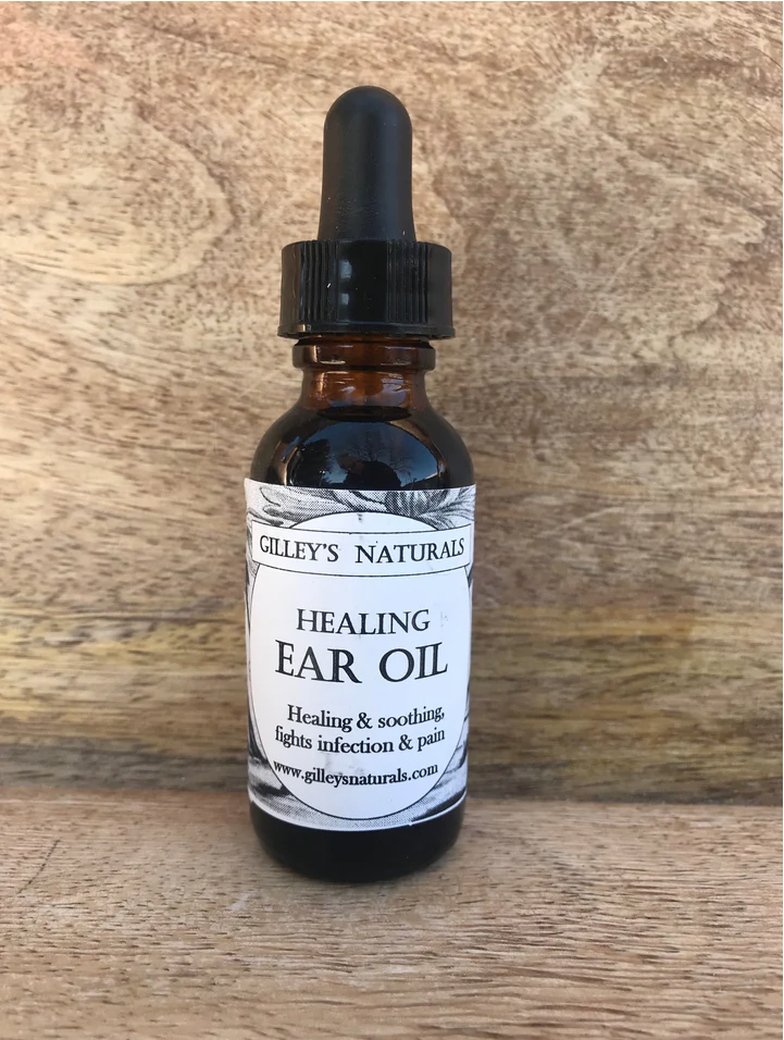 Gilley's Naturals all-natural Healing Ear Oil made in USA