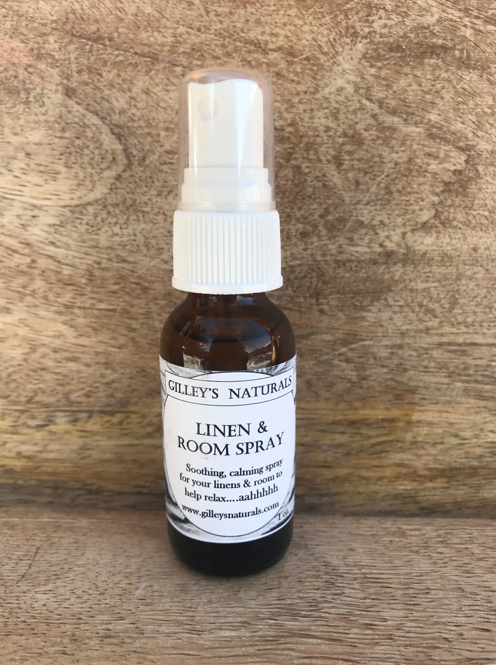 Gilley's Naturals all-natural Linen & Room Spray made in USA